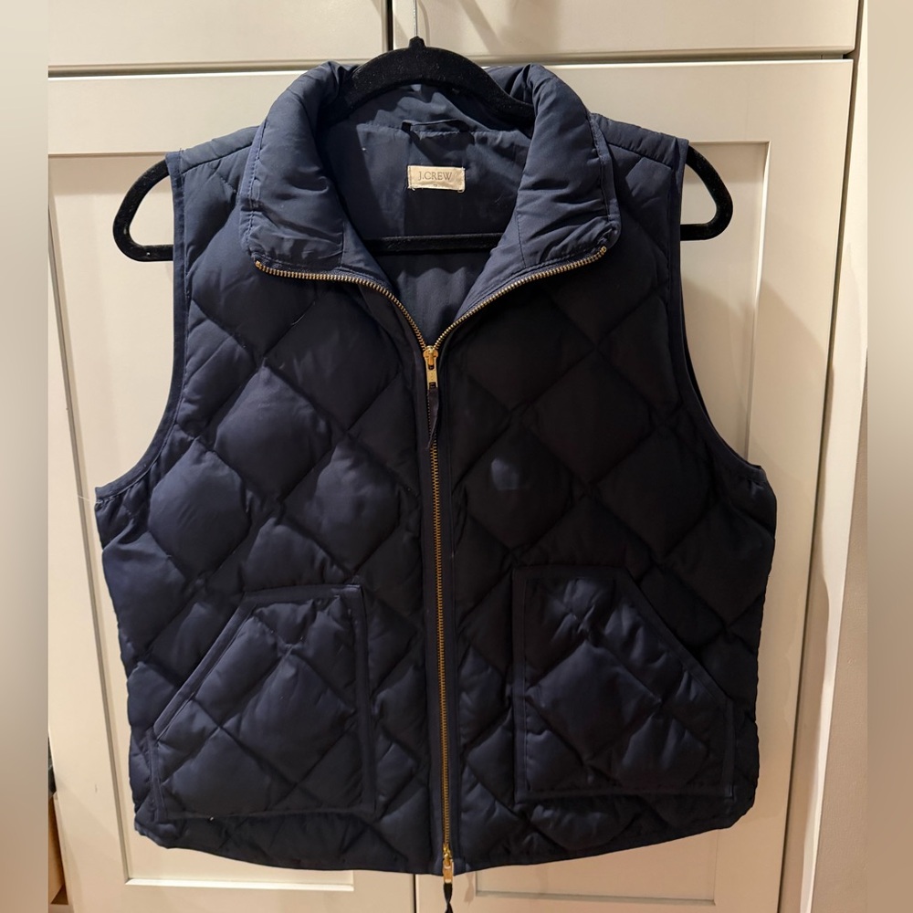 J. Crew Women's Quilted Down Puffer Vest